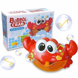 Bublinkovač do vany krab - Výrobník bublin do koupele pro děti - Hudební Krab na výrobu pěny