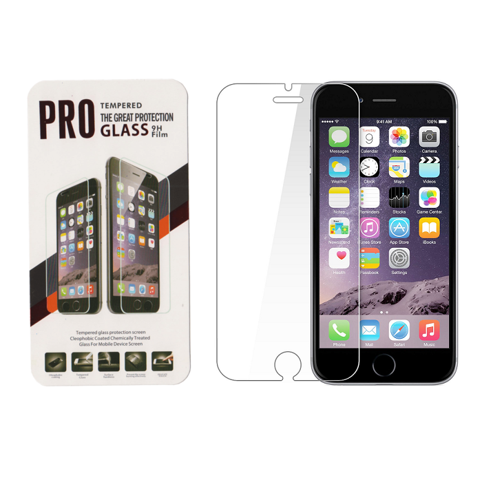 Tvrzené sklo PRO GLASS pro iPhone 6, iPhone 6S, iPhone 7 nebo iPhone 7S - 9H Film