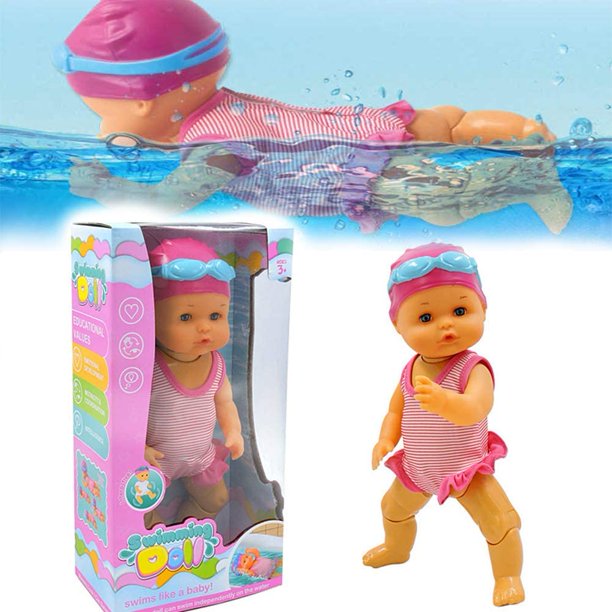 Voděodolná panenka na plavání Swimming Doll
