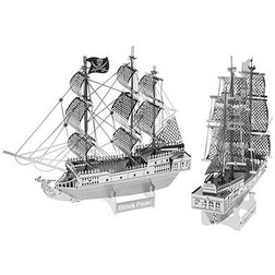 Pirátská loď Černá perla - 10,2 x 8,9 x 2,5 cm